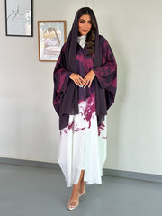 FN030 (Ready to Ship) summery ombre Abaya