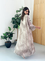 FN027( Ready to Ship) summery Chiffon Abaya