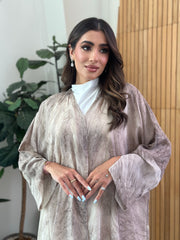 FN027( Ready to Ship) summery Chiffon Abaya